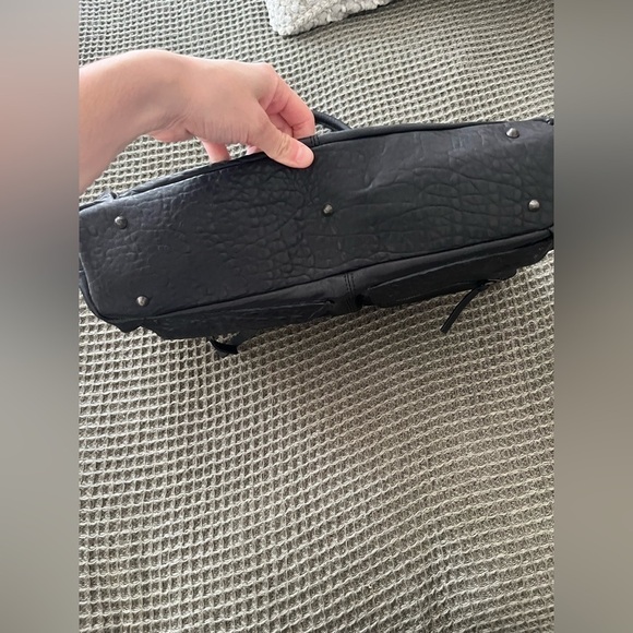 Sundance Catalog Italian Pebble Leather Aerin Doctor’s Bag Satchel Tote - Picture 4 of 6